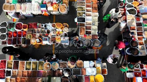 甘肃甘州：年货集市购销旺-人民图片网