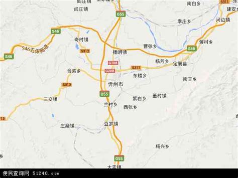 山西忻州地形图,忻州市地形图,忻州地形图(第22页)_大山谷图库