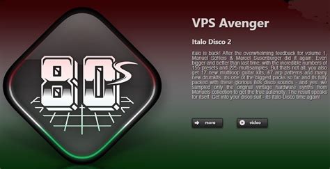 VPS Avenger 复仇者合成器发布新扩展 Italo Disco 2 | Flying-DAW | 飞来音专业音频信息平台