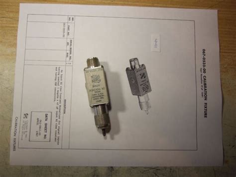TEK Tektronix 067-0535-00 Scope Normalizer for 1Mohm x 47pF w/ UHF ...