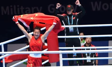 中国选手摘得军运会史上首枚女子拳击金牌_凤凰网体育_凤凰网