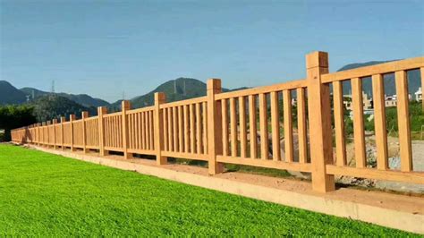 仿木护栏-中山市鸿文园林景观工程有限公司