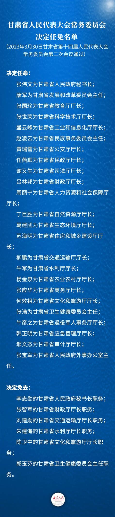 最新！陕西省政府发布一批人事任免通知