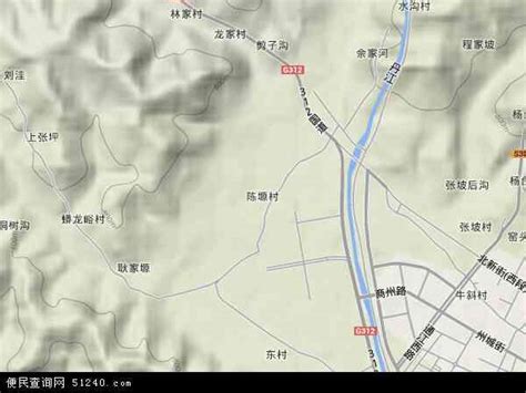 商洛市地图图片