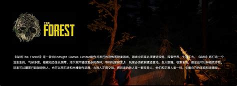 迷失森林 The Forest PC中文正版steam游戏生存建造恐怖森林_虎窝淘