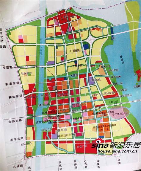 扬州广陵区规划图 高清地图
