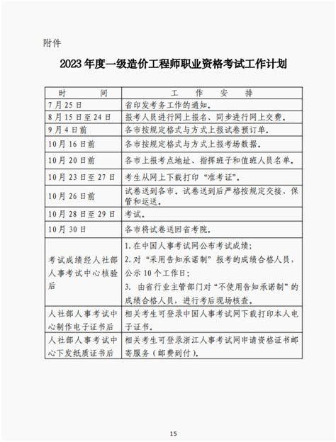 浙江2017年造价工程师报名时间8月1日至8月10日