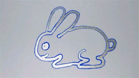抱着胡萝卜的小兔子简笔画画法图片步骤🎬小小画家