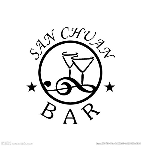 酒吧logo酒吧酒瓶标识模板设计酒吧logo标志图片下载 - 觅知网