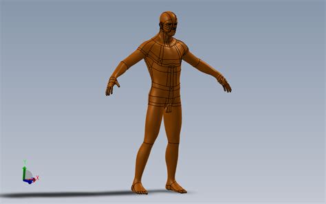 人体肌肉-3D打印模型下载-3D工场 3Dworks.cn