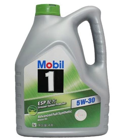 美孚1号 绿美孚 ESP机油 5W-30/40全合成汽车机油SN级 4L