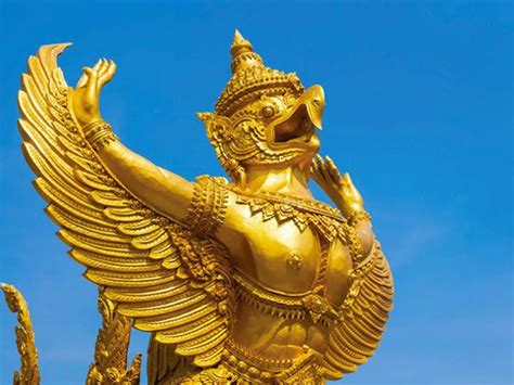 泰国佛教文化，大鹏金翅鸟-闻蜂网