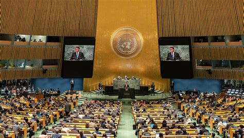 第77届联合国大会开幕 联大主席呼吁共同应对挑战-新闻中心-温州网
