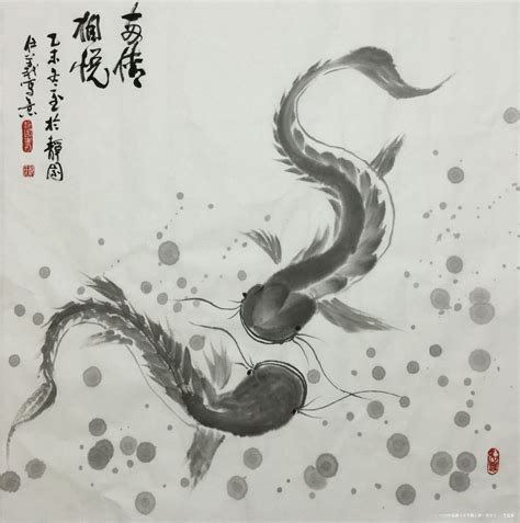 两情相悦，郑仕义, 2015年纸张国画 | 衍艺圈 - topart.cn - 专业的艺术社交电商平台