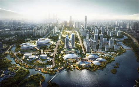 杭州滨河数字产业园建筑概念设计_腾讯视频