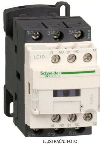 SCHNEIDER TESYS STYKAČ LC1D128P7 4P (2Z+2V) 25A 1Z+1V 230VAC | ELKOV elektro a.s.