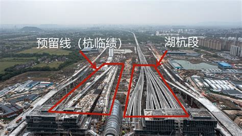 曝照！杭州西站杭临绩铁路预留线原来已经建造至站外！|铁路|正线|杭州西站_新浪新闻