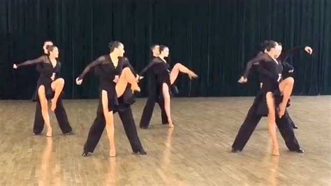 北舞拉丁舞考试双人伦巴舞组合_腾讯视频