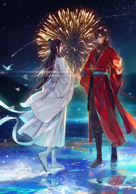 《天官赐福》漫画，风师形象初公布，眨眼wink我爱了