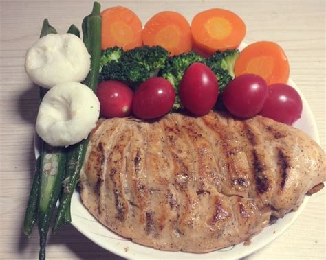 【香煎鸡胸肉-健身减肥食谱的做法步骤图】像小强般活着_下厨房