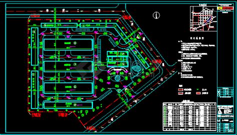 长春某公司总平面图CAD设计方案图_钢框架结构_土木在线