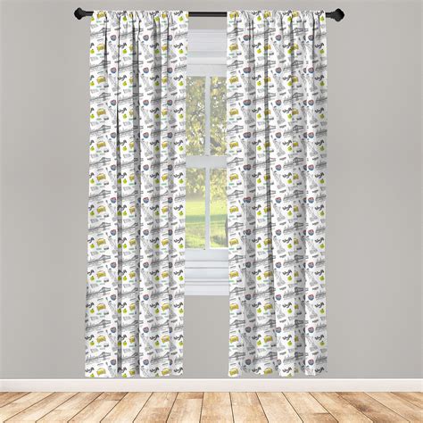 Bless international Semi-Sheer Rod Pocket Curtain Panels | Wayfair