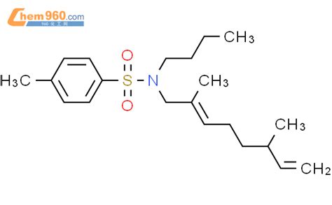 138845-90-6_Benzenesulfonamide, N-butyl-N-(2,6-dimethyl-2,7-octadienyl ...
