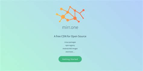 mirr.one | 一个为开源的免费 CDN - 知乎
