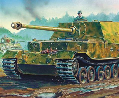 【威龙 6126】Sd.Kfz.184德国象式坦克歼击车评测_静态模型爱好者--致力于打造最全的模型评测网站