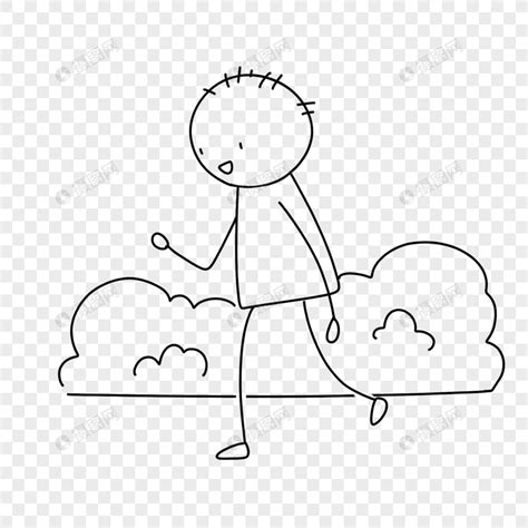 简笔画画小人图片