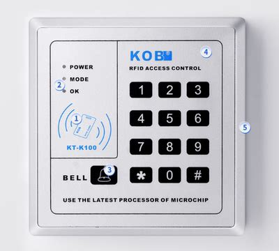 KOB卡奥博KT-K100刷卡密码门禁一体机主机电子门禁系统IDIC卡木门-淘宝网