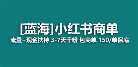 2023蓝海项目【小红书商单】流量+现金扶持，快速千粉，长期稳定，最强蓝海_优创网