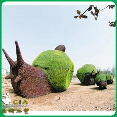 定制仿真植物雕塑 园林景观仿真动物造型 动物绿雕 绿植雕塑 ...