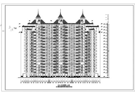 某地大型十八层住宅楼建筑施工图（含设计说明）_高层住宅_土木在线