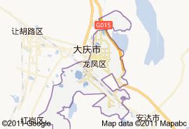 大庆龙凤区地图,大庆市龙凤区,大庆市(第9页)_大山谷图库