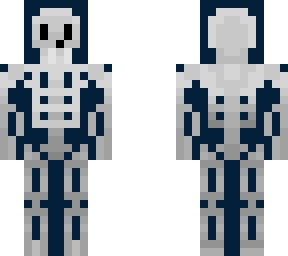 Skeleton (or person being electrocuted ;) ) | Minecraft Skin