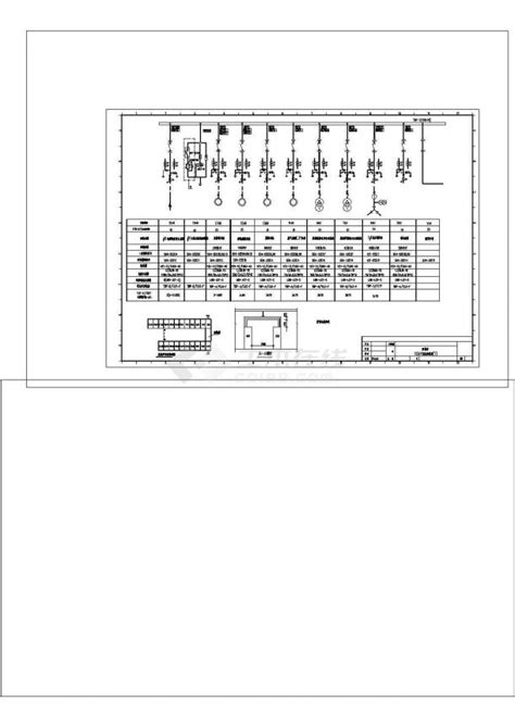 10KV配电站供电系统cad图纸设计_变电配电_土木在线