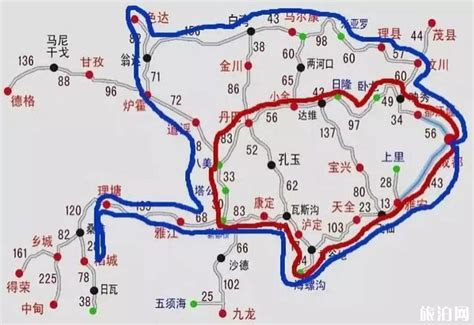 皖南川藏线自驾地图 怎么导航去_旅泊网
