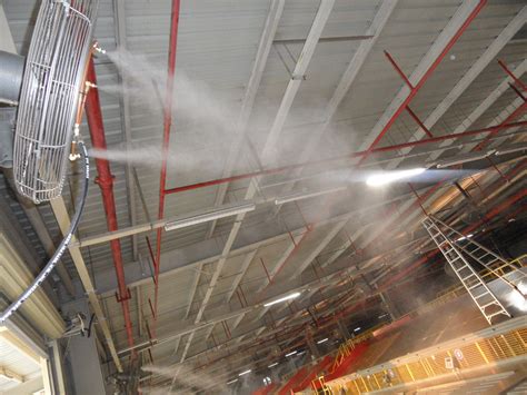 铁皮厂房喷雾降温工程系统-深圳市谷耐环保科技有限公司福州办事处