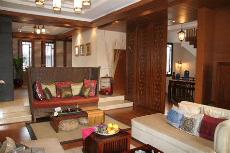 泰愫 东南亚风格家具 实木电视柜边柜卧室电视柜-美间设计