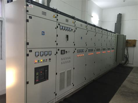 医院安装专业低压配电柜代理商生产落地配电柜案例_广州龙基设备