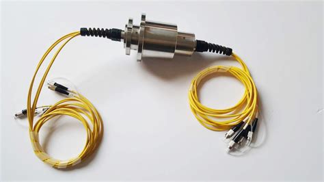 嘉驰正品光纤滑环单通路光纤旋转连接器光电汇流环 单