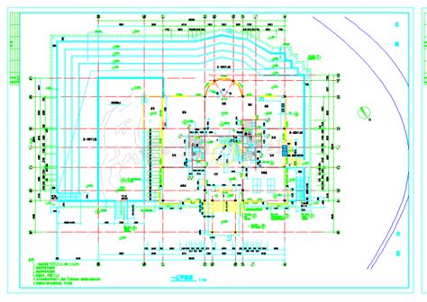 某地成都高端别墅带泳池结构施工图含建筑图CAD图纸_土木在线