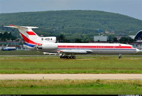 Wallpaper : Tupolev Tu 154, passenger aircraft, airline, take off ...