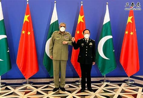 中国国防部长在北京会见巴基斯坦陆军参谋长，巴网民：援助呢 - 三泰虎
