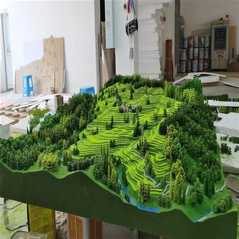 地貌模型-地貌模型公司厂家设计-哈尔滨盛世艺创模型设计有限公司