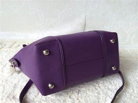 LV新款Lockit小号女包 94595 紫色 LV手袋价格 - 七七奢侈品