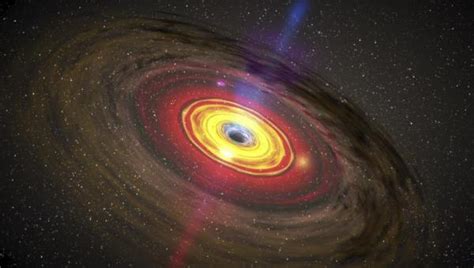 新黑洞照片公布，清晰显示5500光年外黑洞活动情形，极具研究意义|天体|宇宙|黑洞_新浪新闻