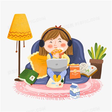 宅女图片