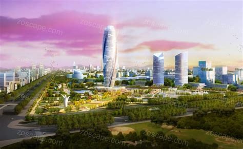 亳州芜湖现代产业园概念规划_设计素材_ZOSCAPE-建筑园林景观规划设计网
